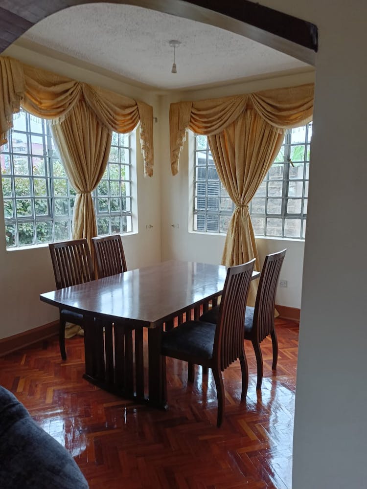 image of dining room of house